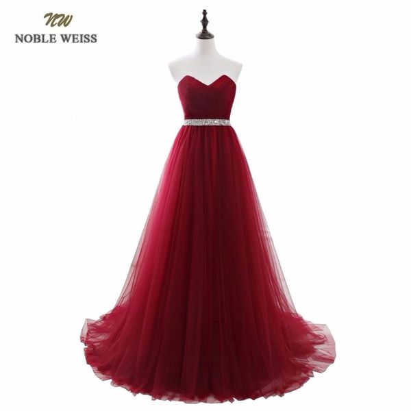 noble weiss dark red evening dresses net pleat beading custom made lace-up back prom party gown with court train, White;black
noble weiss dark red evening dresses net pleat beading custom made lace-up back prom party gown with court train, White;black