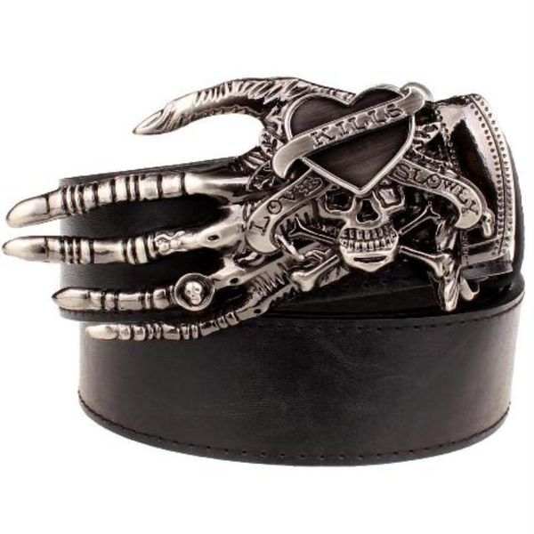 84skeleton ghost claws big buckle versatile belt male non-mainstream fashion hipster personality belt is sale, Black;brown
84skeleton ghost claws big buckle versatile belt male non-mainstream fashion hipster personality belt is sale, Black;brown