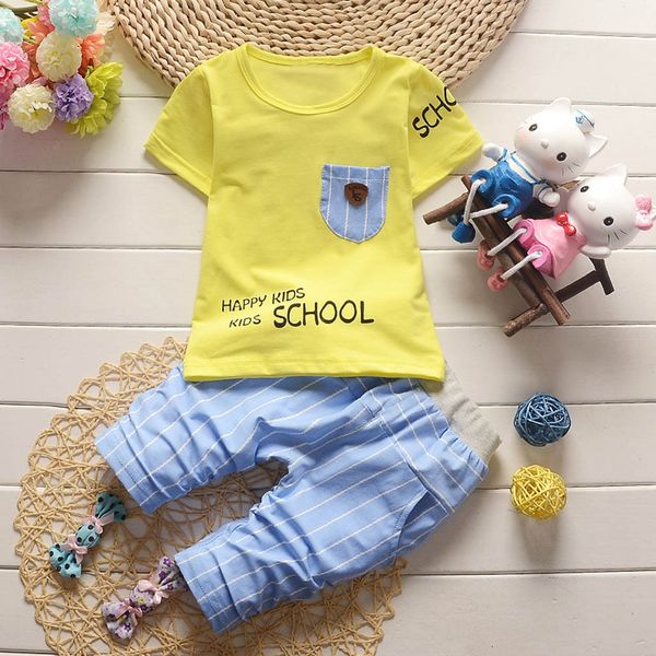 2019 summer kids baby boys short sleeve letter print short pants casual outfits set dropshiping w611, White
2019 summer kids baby boys short sleeve letter print short pants casual outfits set dropshiping w611, White