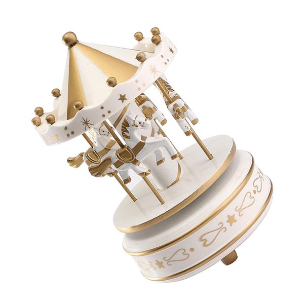 wind up wooden horse roundabout carousel musical box kid birthday christmas gift color:glod other home decor
wind up wooden horse roundabout carousel musical box kid birthday christmas gift color:glod other home decor