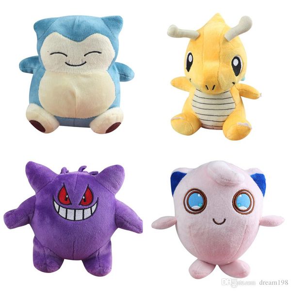 new jigglypuff dragonite snorlax gengar plush toys child gifts (4pcs/lot / size: 15-17cm
new jigglypuff dragonite snorlax gengar plush toys child gifts (4pcs/lot / size: 15-17cm