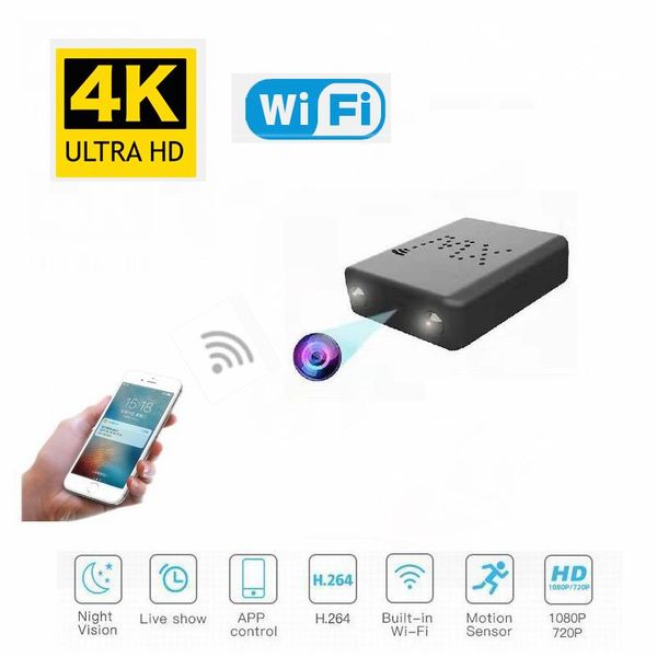 smallest xw wifi mini camera hd 4k 1080p ir night vision micro camera motion detection car dvr camcorder wireless network home security cam
smallest xw wifi mini camera hd 4k 1080p ir night vision micro camera motion detection car dvr camcorder wireless network home security cam