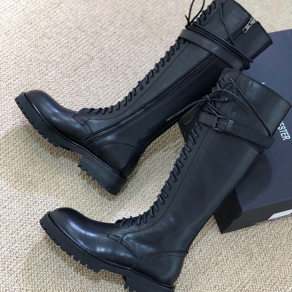 personalityann autumn and winter new fashion high boots side zipper lace-up long martin boots waterproof original packaging
personalityann autumn and winter new fashion high boots side zipper lace-up long martin boots waterproof original packaging