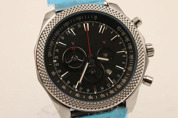 luxury chronograph men's watches silver stainless belt silver skeleton s watch black dial watches, Slivery;brown
luxury chronograph men's watches silver stainless belt silver skeleton s watch black dial watches, Slivery;brown