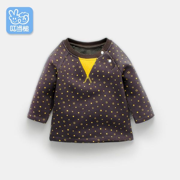 baby boys sweatshirt 2018 autumn toddler boys children's sweatshirt star print plus velvet t-shirt, Black
baby boys sweatshirt 2018 autumn toddler boys children's sweatshirt star print plus velvet t-shirt, Black