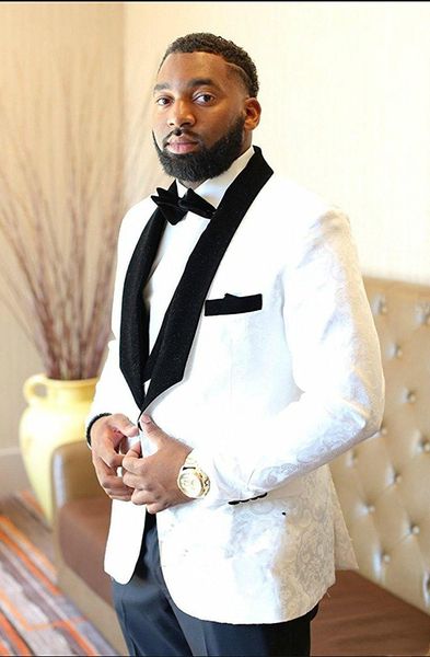 classic jacquard shawl lapel wedding tuxedos slim fit suits for men groomsmen suit prom formal suits (jacket+pants+vest+tie) 813, Black;gray
classic jacquard shawl lapel wedding tuxedos slim fit suits for men groomsmen suit prom formal suits (jacket+pants+vest+tie) 813, Black;gray