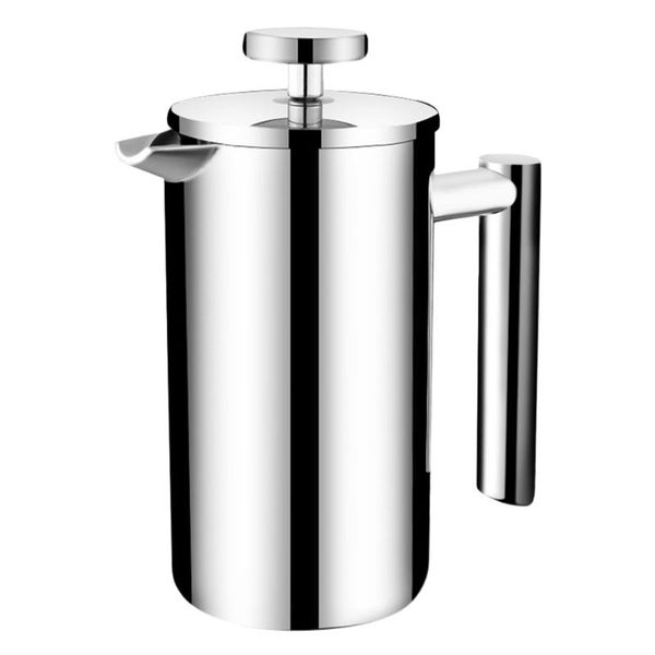 press coffee maker stainless steel coffee percolator pot portable large capacity manual cafetiere containers
press coffee maker stainless steel coffee percolator pot portable large capacity manual cafetiere containers