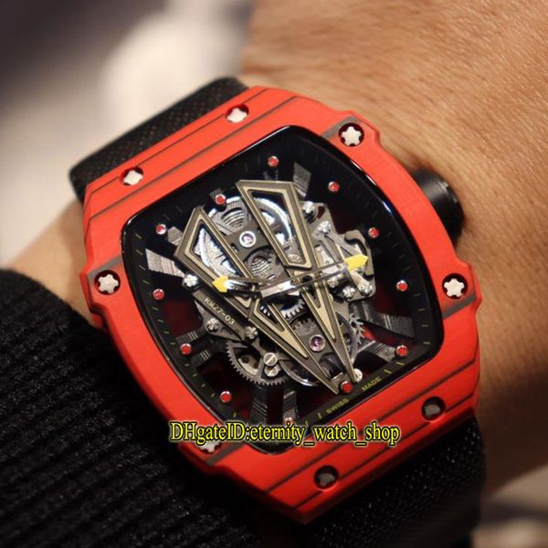 version luxury designer watches rm 27-03 rafael nadal ntpt carbon fiber red case skeleton dial miyota automatic rm27-03 mens watch nylon, Slivery;brown
version luxury designer watches rm 27-03 rafael nadal ntpt carbon fiber red case skeleton dial miyota automatic rm27-03 mens watch nylon, Slivery;brown