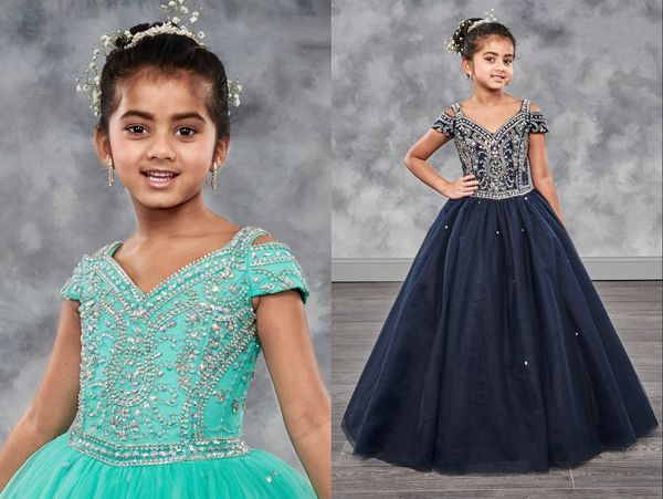 sparkly navy mint pageant dresses with cold shoulder crystal rhinestones beaded princess tulle long flower girls first communion dress, White;red
sparkly navy mint pageant dresses with cold shoulder crystal rhinestones beaded princess tulle long flower girls first communion dress, White;red