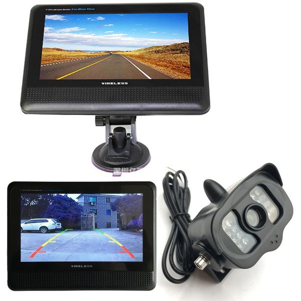 wireless car rearview camera 7 inch video monitor parking reverse backup camera kit for 12v 24v truck trailer rv van bus tractor
wireless car rearview camera 7 inch video monitor parking reverse backup camera kit for 12v 24v truck trailer rv van bus tractor