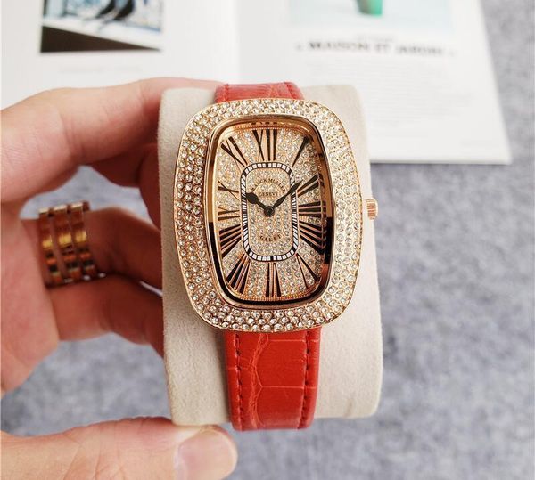 luxury women watch rose gold leather steel lady wristwatch bracelet dress watch jewelry multi colors diamonds clock, Slivery;brown
luxury women watch rose gold leather steel lady wristwatch bracelet dress watch jewelry multi colors diamonds clock, Slivery;brown