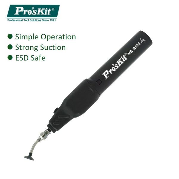 pro'skit ms-b126 strong electric vacuum chuck antistatic suction pen for smt ic chip electronic parts lens absorbers device
pro'skit ms-b126 strong electric vacuum chuck antistatic suction pen for smt ic chip electronic parts lens absorbers device