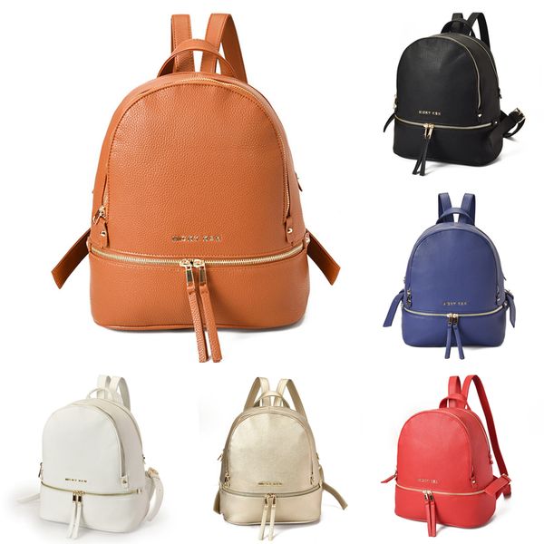 6 Colors New Fashion Girl Backpack Lady Handbags School Bag Women High-end Designer Backpack Shoulder Bag Purse Dhl Jy457