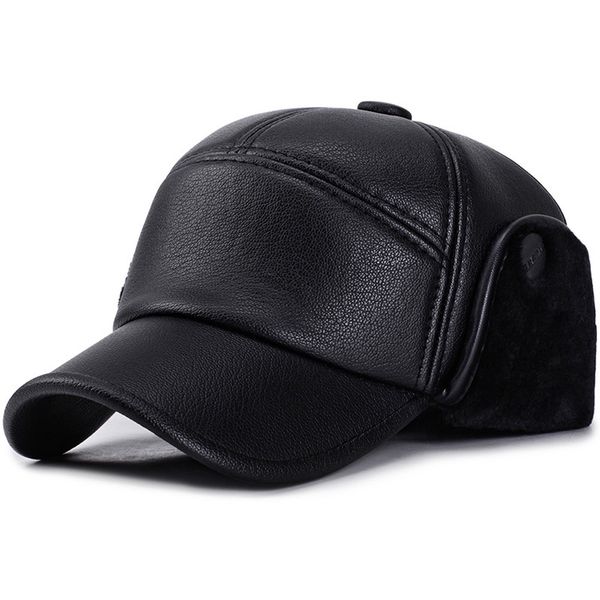 men's faux fur bomber hat black pu leather cover ears winter baseball cap gift dad hat, Blue;gray
men's faux fur bomber hat black pu leather cover ears winter baseball cap gift dad hat, Blue;gray