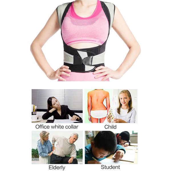 nuevo corrector de postura superior corrector de espalda cómodo transpirable para mujeres hombres deporte dropshipping, Black;blue
nuevo corrector de postura superior corrector de espalda cómodo transpirable para mujeres hombres deporte dropshipping, Black;blue