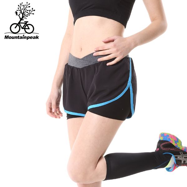 2020 new women running shorts 2 in 1 running tights fake two pieces short pants female gym fitness sport shorts quick dry, Black;blue
2020 new women running shorts 2 in 1 running tights fake two pieces short pants female gym fitness sport shorts quick dry, Black;blue