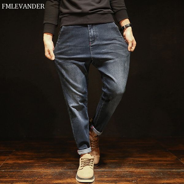 new fashion straight pants stretch hip hop men jeans trousers jean homme, Blue 
new fashion straight pants stretch hip hop men jeans trousers jean homme, Blue