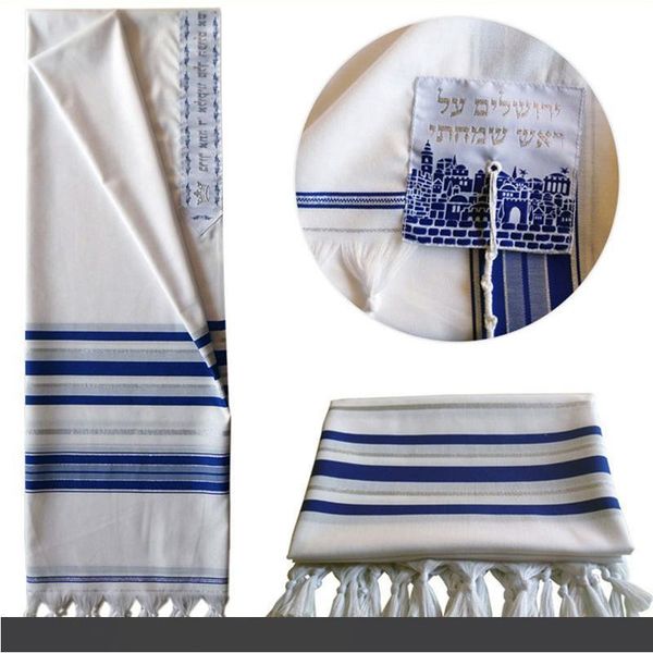 tallit prayer shawl and wraps high-quality brand scarf jewish prayer shawl prayer towel national costume for children y200110, Blue;gray
tallit prayer shawl and wraps high-quality brand scarf jewish prayer shawl prayer towel national costume for children y200110, Blue;gray