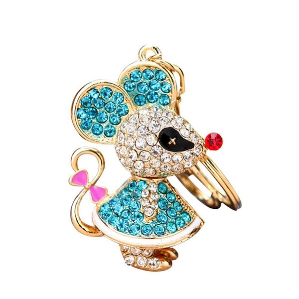 lovely blue pink rat mouse opals crystal enamel handbag keyrings keychains for car purse bag buckle key chains holder for women, Silver
lovely blue pink rat mouse opals crystal enamel handbag keyrings keychains for car purse bag buckle key chains holder for women, Silver