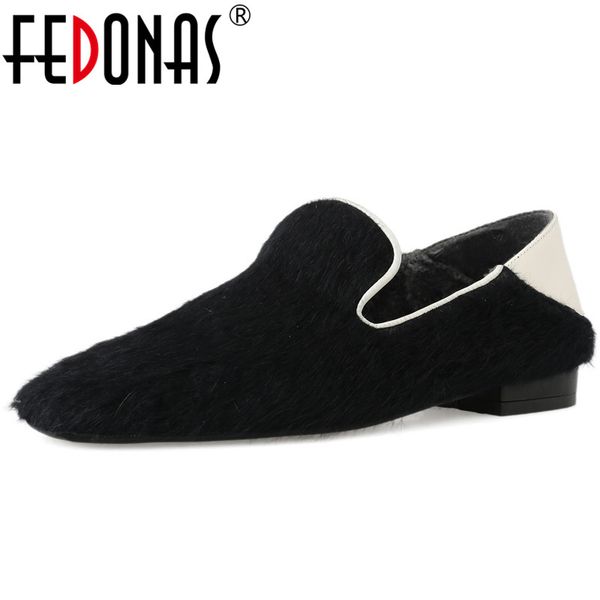 fedonas shallow women comfortable wool genuine leather flats spring mixed colors loafers office basic casual shoes woman, Black
fedonas shallow women comfortable wool genuine leather flats spring mixed colors loafers office basic casual shoes woman, Black