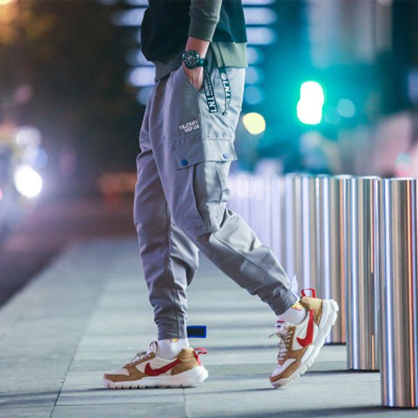 2018 autumn fashion elastic waist causal cargo pants men loose harem pants men ankle banded pants pantalon hombre, Black
2018 autumn fashion elastic waist causal cargo pants men loose harem pants men ankle banded pants pantalon hombre, Black