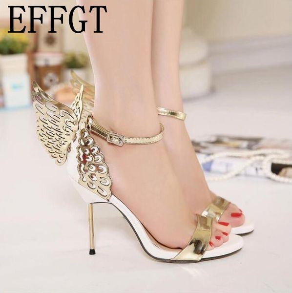new women pumps butterfly wings single shoes for women peep toe high heel sandals party wedding shoes woman sandals t200226, Black
new women pumps butterfly wings single shoes for women peep toe high heel sandals party wedding shoes woman sandals t200226, Black