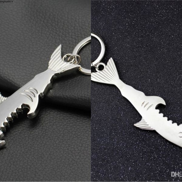 keychain shark metal bottle opener retro key ring beer bottle openers portable creative kitchen opener creative gift barware lxl1155l, Silver
keychain shark metal bottle opener retro key ring beer bottle openers portable creative kitchen opener creative gift barware lxl1155l, Silver