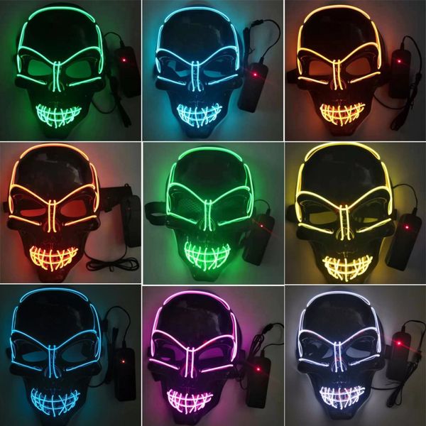 halloween led glow mask 3 modes el wire light up purge mask scary party masks cosplay grimace
halloween led glow mask 3 modes el wire light up purge mask scary party masks cosplay grimace
