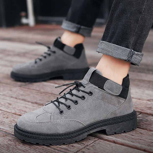 vertvie men's boots warm pu leather male waterproof shoes chaussure casual shoes for men boots footwear male sneakers, Black
vertvie men's boots warm pu leather male waterproof shoes chaussure casual shoes for men boots footwear male sneakers, Black