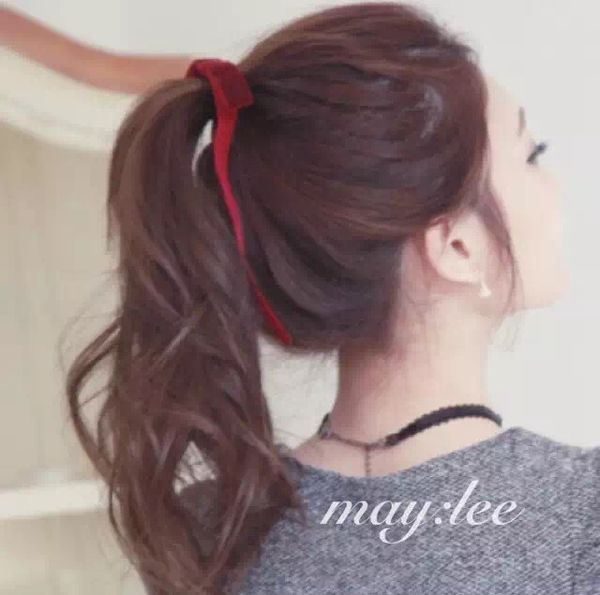 five-color of bow velvet long ribbon hairband western style simple elegant hair band for tying hair band, Brown
five-color of bow velvet long ribbon hairband western style simple elegant hair band for tying hair band, Brown