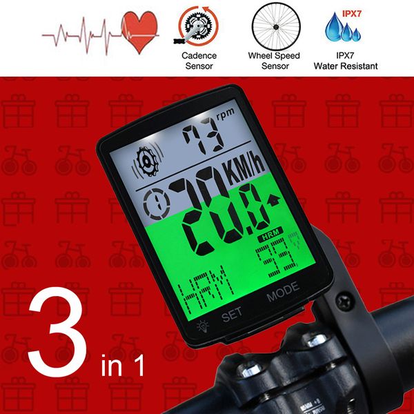 2.8" large screen bicycle computer wireless wired bike computer rainproof cadence speedometer odometer satch for cycling
2.8" large screen bicycle computer wireless wired bike computer rainproof cadence speedometer odometer satch for cycling