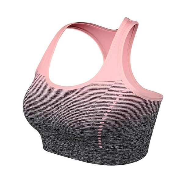 gradient high stretch sports bra dry bras,women gym sports running quick seamless for fitness,yoga sport padded, White;black
gradient high stretch sports bra dry bras,women gym sports running quick seamless for fitness,yoga sport padded, White;black