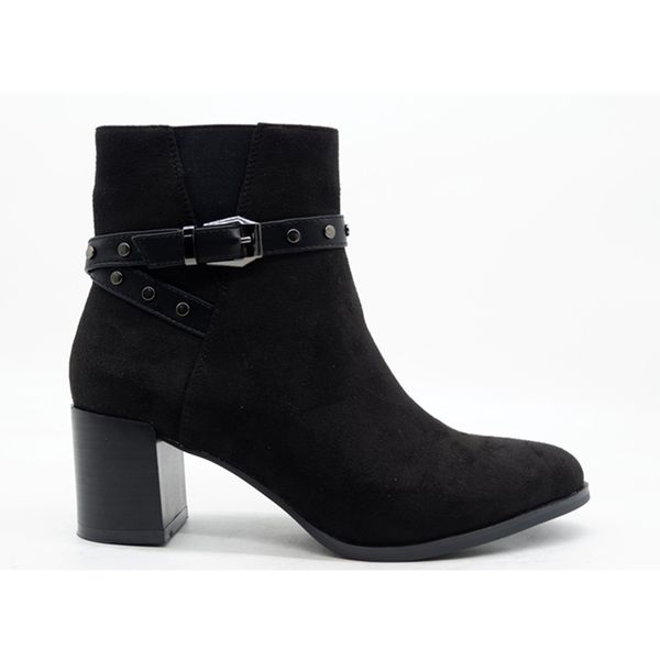 boots women vintage black suede metal buckles makings belt bottom thick waterproof round head high heels
boots women vintage black suede metal buckles makings belt bottom thick waterproof round head high heels