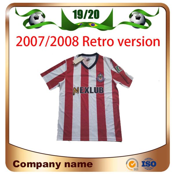 2007/2008 Retro Version Chivas Soccer Jerseys 07/08 LIGA MX Club Chivas de Guadalajara Soccer shirt Top quality Football uniform
2007/2008 Retro Version Chivas Soccer Jerseys 07/08 LIGA MX Club Chivas de Guadalajara Soccer shirt Top quality Football uniform