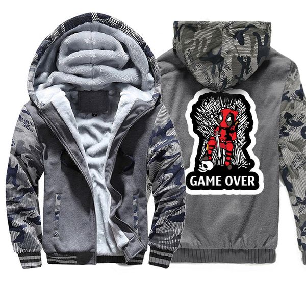 fashion game over deadpool camo hoodies mens cool anime casual plus size sportswear autumn funny fleece coat hip hop streetwear, Black
fashion game over deadpool camo hoodies mens cool anime casual plus size sportswear autumn funny fleece coat hip hop streetwear, Black