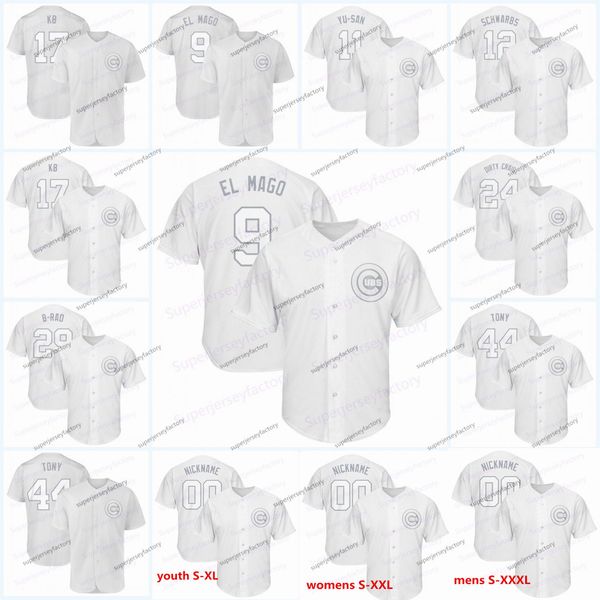 cubs 9 javier baez el mago 2019 players weekend jersey women/youth rizzo anthony tony bryant kris kb dirty craig chicago jerseys, Blue;black
cubs 9 javier baez el mago 2019 players weekend jersey women/youth rizzo anthony tony bryant kris kb dirty craig chicago jerseys, Blue;black