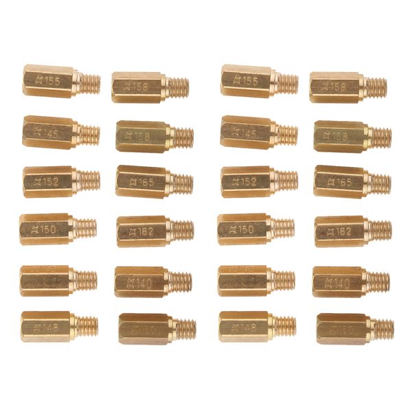 24pcs carburetor main jet kit 140 142 145 148 150 152 155 158 160 162 165 168 size replacement for keihin oko pe pwk
24pcs carburetor main jet kit 140 142 145 148 150 152 155 158 160 162 165 168 size replacement for keihin oko pe pwk