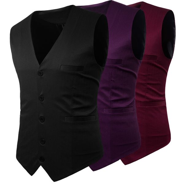 large size mens vest business wedding party vest men,get a tie for autumn new vests mens waistcoat, Black;white
large size mens vest business wedding party vest men,get a tie for autumn new vests mens waistcoat, Black;white