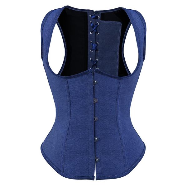 steampunk corset plus size retro cosplay bustier party dress denim lacing-up corselet women top, Black;white
steampunk corset plus size retro cosplay bustier party dress denim lacing-up corselet women top, Black;white