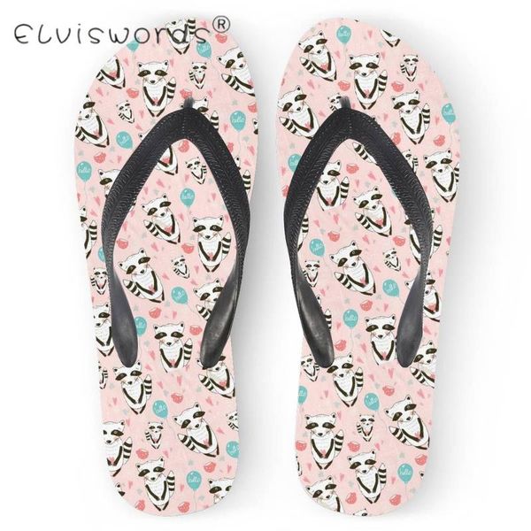 elviswords women flip flops summer beach casual flat shoe cute cartoon rccoon printing pink wear-resistant girls slipper zapatos, Black
elviswords women flip flops summer beach casual flat shoe cute cartoon rccoon printing pink wear-resistant girls slipper zapatos, Black