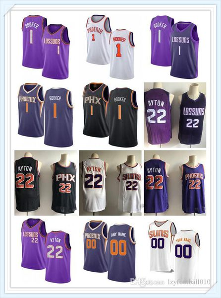 new mens womens youth phoenix nba suns 2020 devin 1 booker deandre 22 ayton custom basketball jerseys suns white black purple, Black;red
new mens womens youth phoenix nba suns 2020 devin 1 booker deandre 22 ayton custom basketball jerseys suns white black purple, Black;red