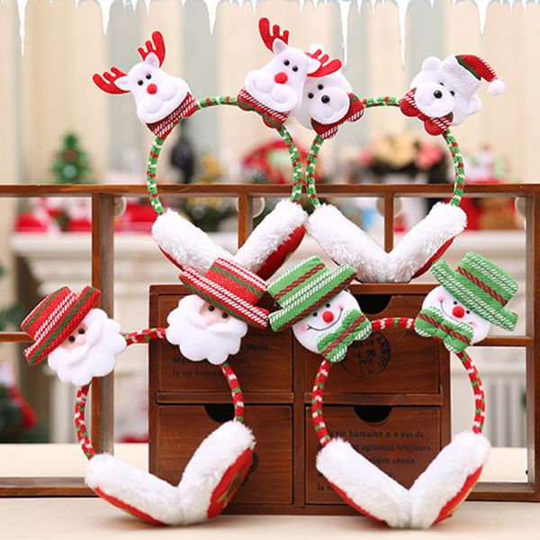 merry christmas cute earmuffs winter accessories ear warmer plush santa claus headband ear muffs for kids orejeras de invierno, Blue;gray
merry christmas cute earmuffs winter accessories ear warmer plush santa claus headband ear muffs for kids orejeras de invierno, Blue;gray