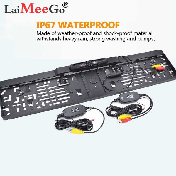 wireless night vision ir rear view camera eu license plate frame car reverse camera waterproof back up for monitor kit
wireless night vision ir rear view camera eu license plate frame car reverse camera waterproof back up for monitor kit