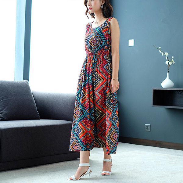 women dress 2019 summer long floral print chiffon dress boho style girl party beach dresses vestidos de fiesta elegant maxi, Black;gray
women dress 2019 summer long floral print chiffon dress boho style girl party beach dresses vestidos de fiesta elegant maxi, Black;gray