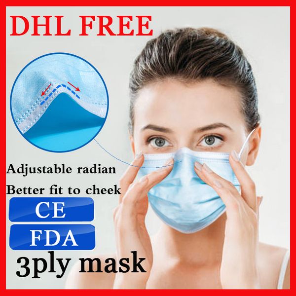 dhl ce fda 200 pcs disposable face masks thick 3-layer masks with earloops for salon home use comfortable dust-proof mask
dhl ce fda 200 pcs disposable face masks thick 3-layer masks with earloops for salon home use comfortable dust-proof mask