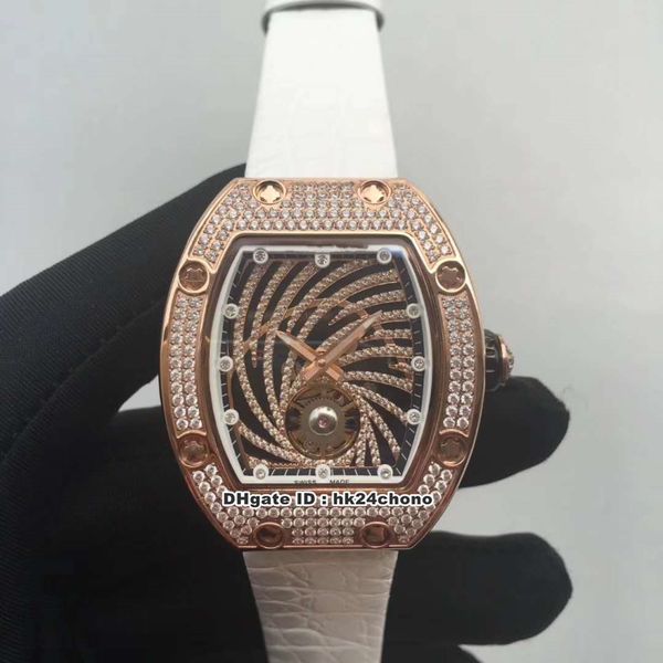 6 styles luxury rm51-02 rose gold diamond twister miyota automatic womens watch skeleton diamonds dial leather strap ladies watches, Slivery;brown
6 styles luxury rm51-02 rose gold diamond twister miyota automatic womens watch skeleton diamonds dial leather strap ladies watches, Slivery;brown
