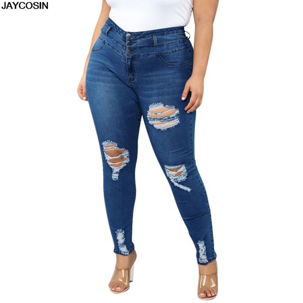 jaycosin 2019 slim jeans for women new fashion summer faded ripped skinny denim jeans hole blue pencil 9812
jaycosin 2019 slim jeans for women new fashion summer faded ripped skinny denim jeans hole blue pencil 9812