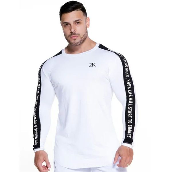 running sports shirt men new gym fitness compression quick dry skinny t shirt male jogging training tee crossfit sportswear b950612, White;black
running sports shirt men new gym fitness compression quick dry skinny t shirt male jogging training tee crossfit sportswear b950612, White;black
