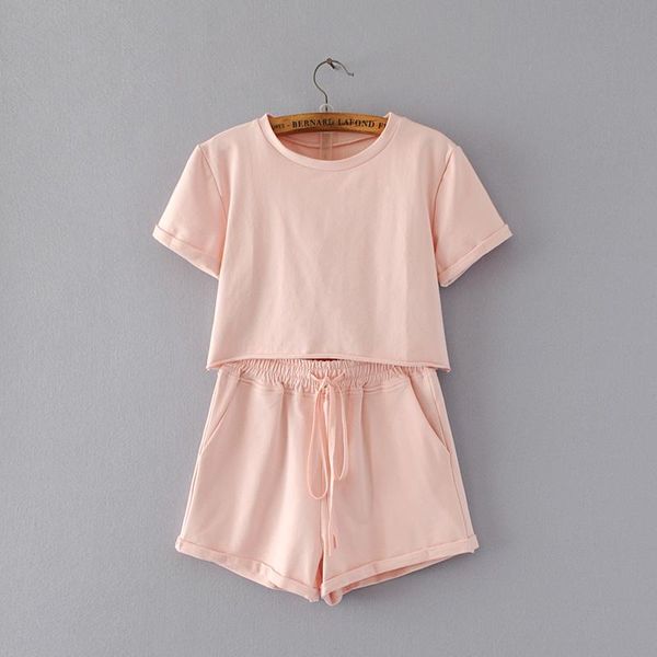 o-neck women short sleeve sweatshirts with raw -cut edges and shorts two pieces summer suits tracksuits runway outfit female convention, Gray
o-neck women short sleeve sweatshirts with raw -cut edges and shorts two pieces summer suits tracksuits runway outfit female convention, Gray