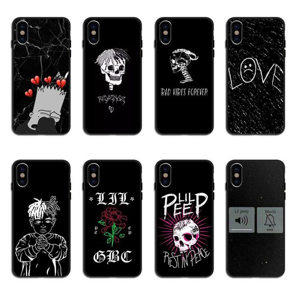 rapper xxxtentacion and lil peep black soft silicone back cover phone case for iphone 5 5s 6s plus 7 8 plus x10 xr xs 11 pro max
rapper xxxtentacion and lil peep black soft silicone back cover phone case for iphone 5 5s 6s plus 7 8 plus x10 xr xs 11 pro max